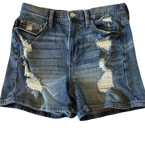 SO High Rise Vintage Stretch Mom Short Sz 11/30W - Picture 1 of 8